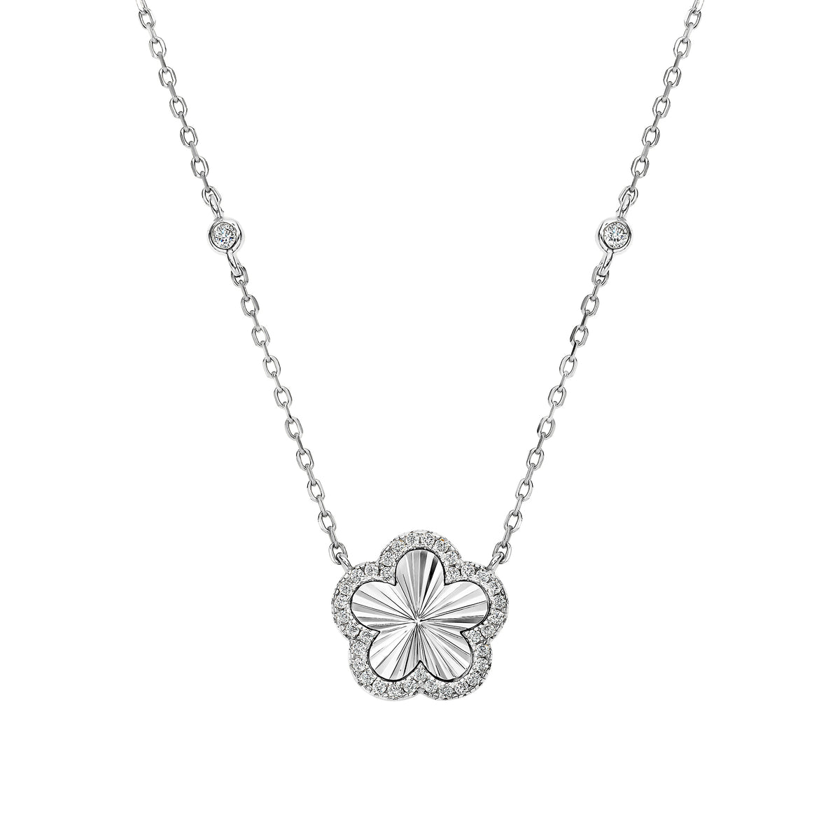Outward Floral Necklace
