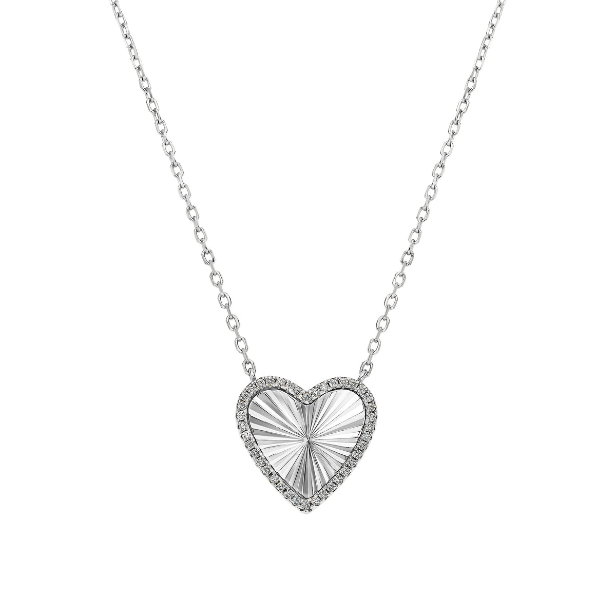 Outward Heart Necklace