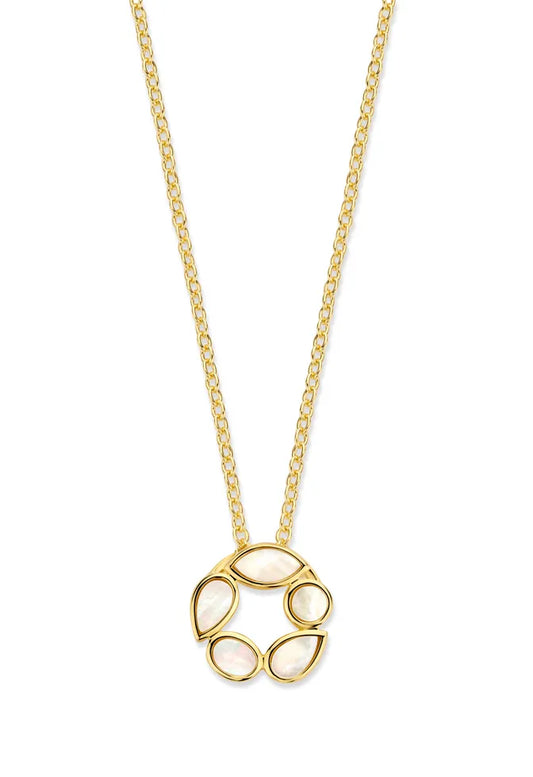 Mother Of Pearl Open Necklace