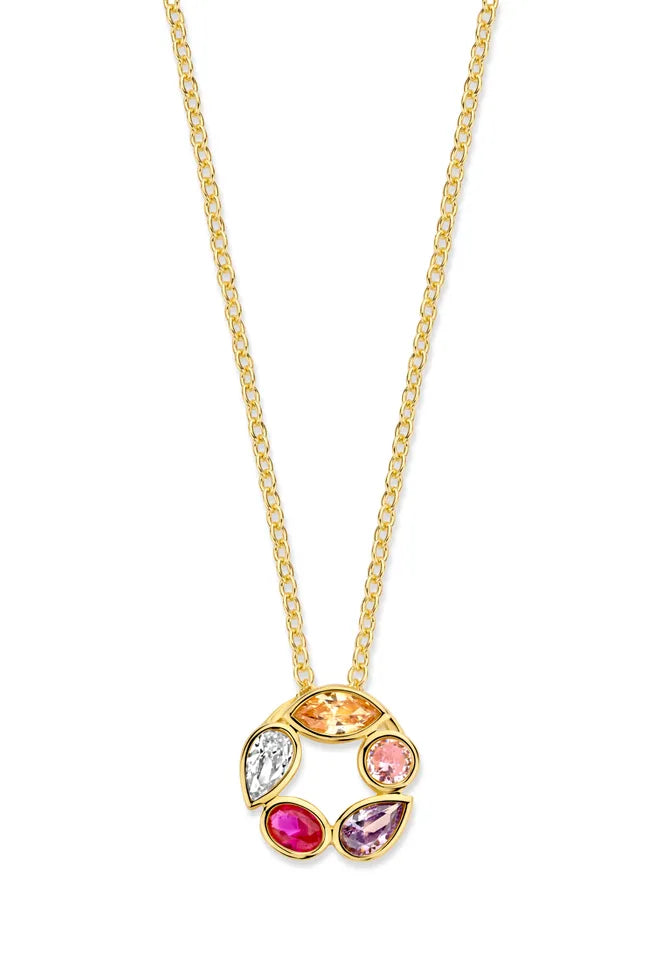 Open Colored Pendant