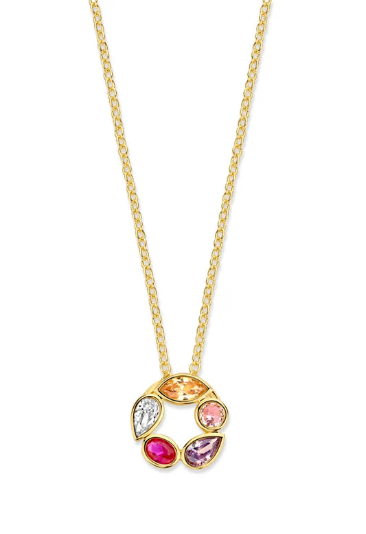 Open Colored Pendant
