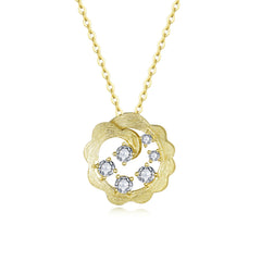 Swirl Matt Necklace