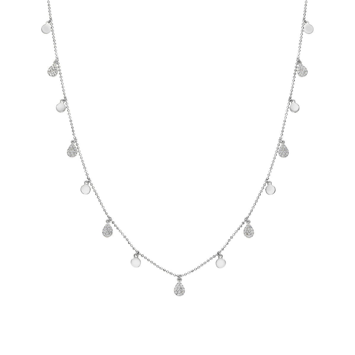 Alternating Drop Necklace