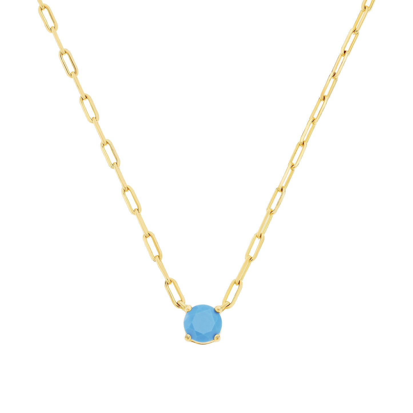 Classic Circle Link Necklace