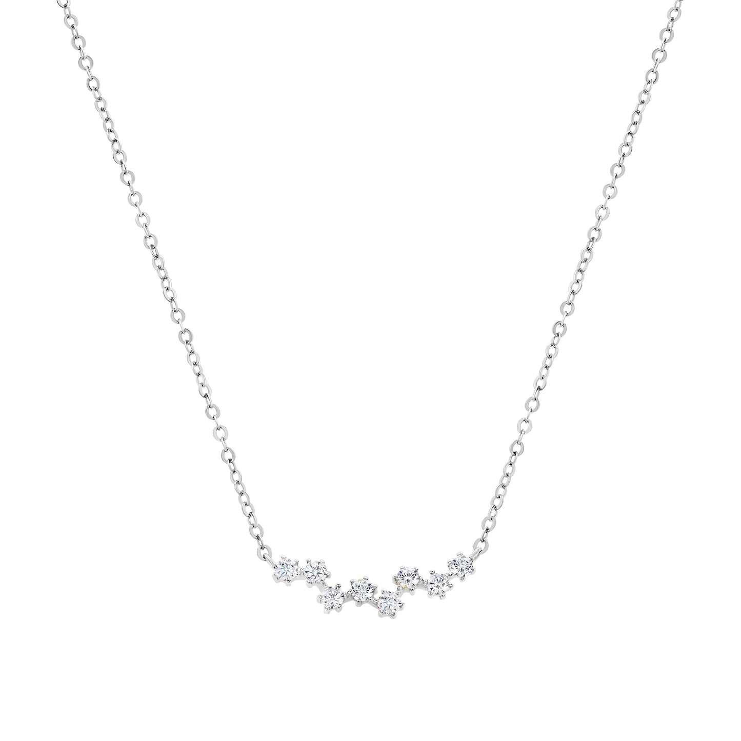 Dainty Up Down Bar Necklace