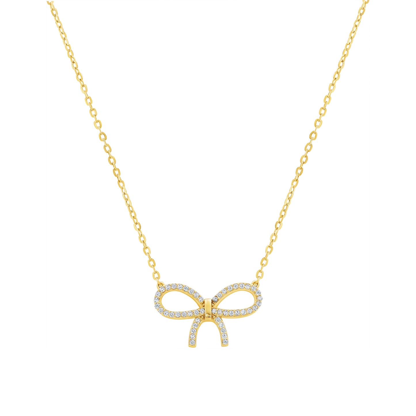 Dainty Bowtie Necklace