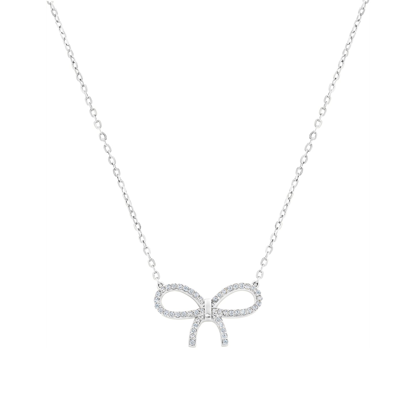 Dainty Bowtie Necklace