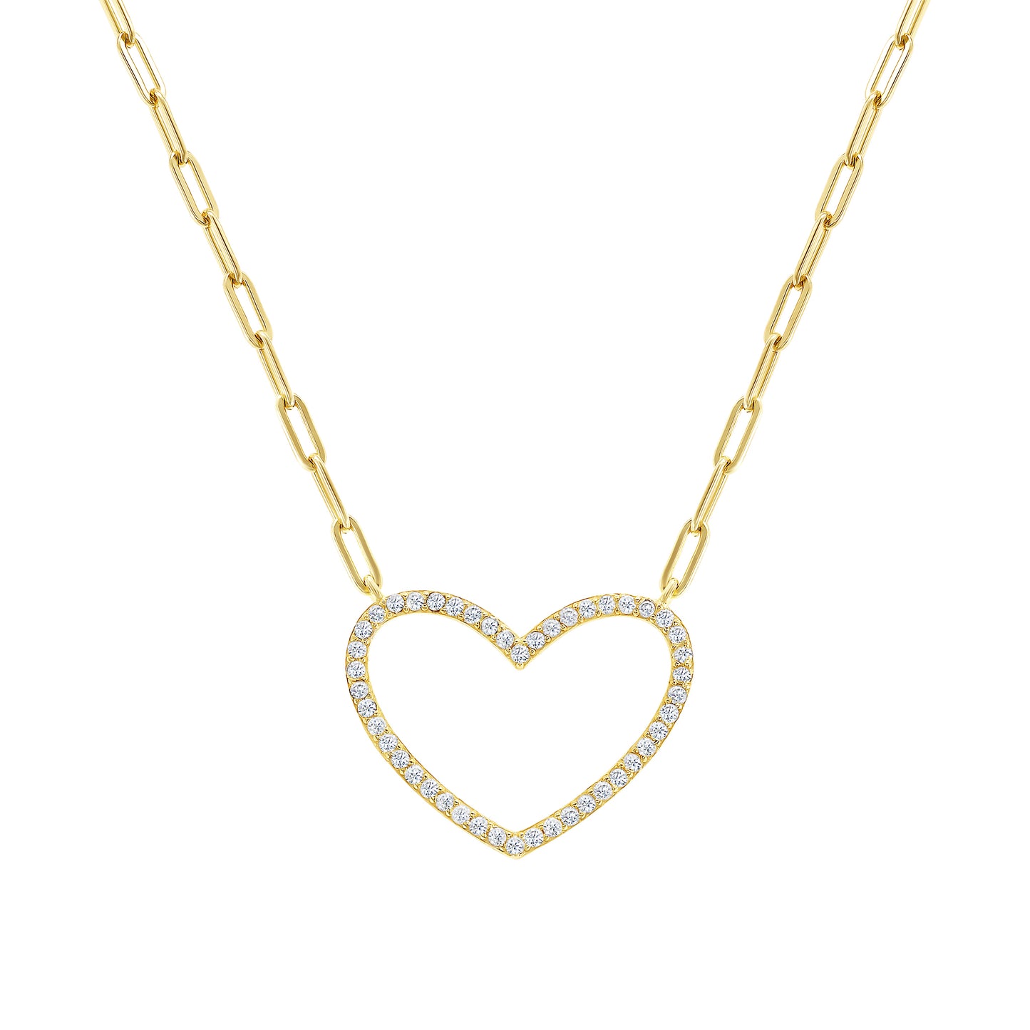 Heart Link Necklace