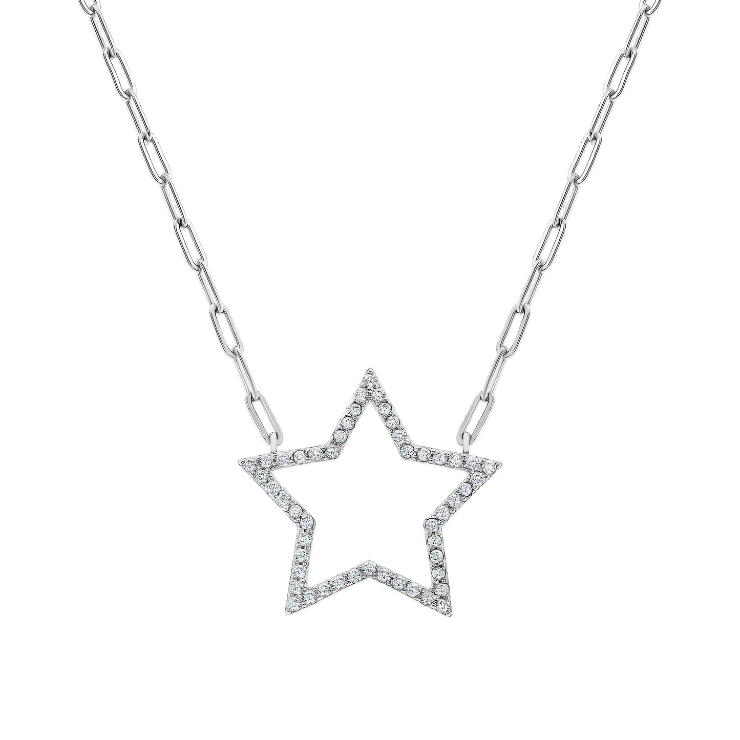 Dainty Star Link Necklace