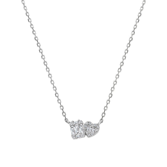 Dainty Multi Duo Shape Necklace