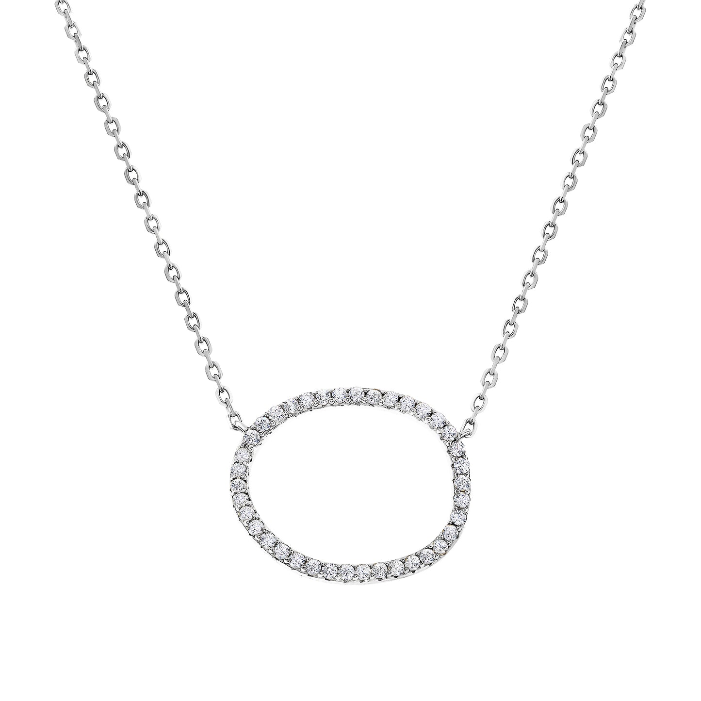 Open Oval Necklace