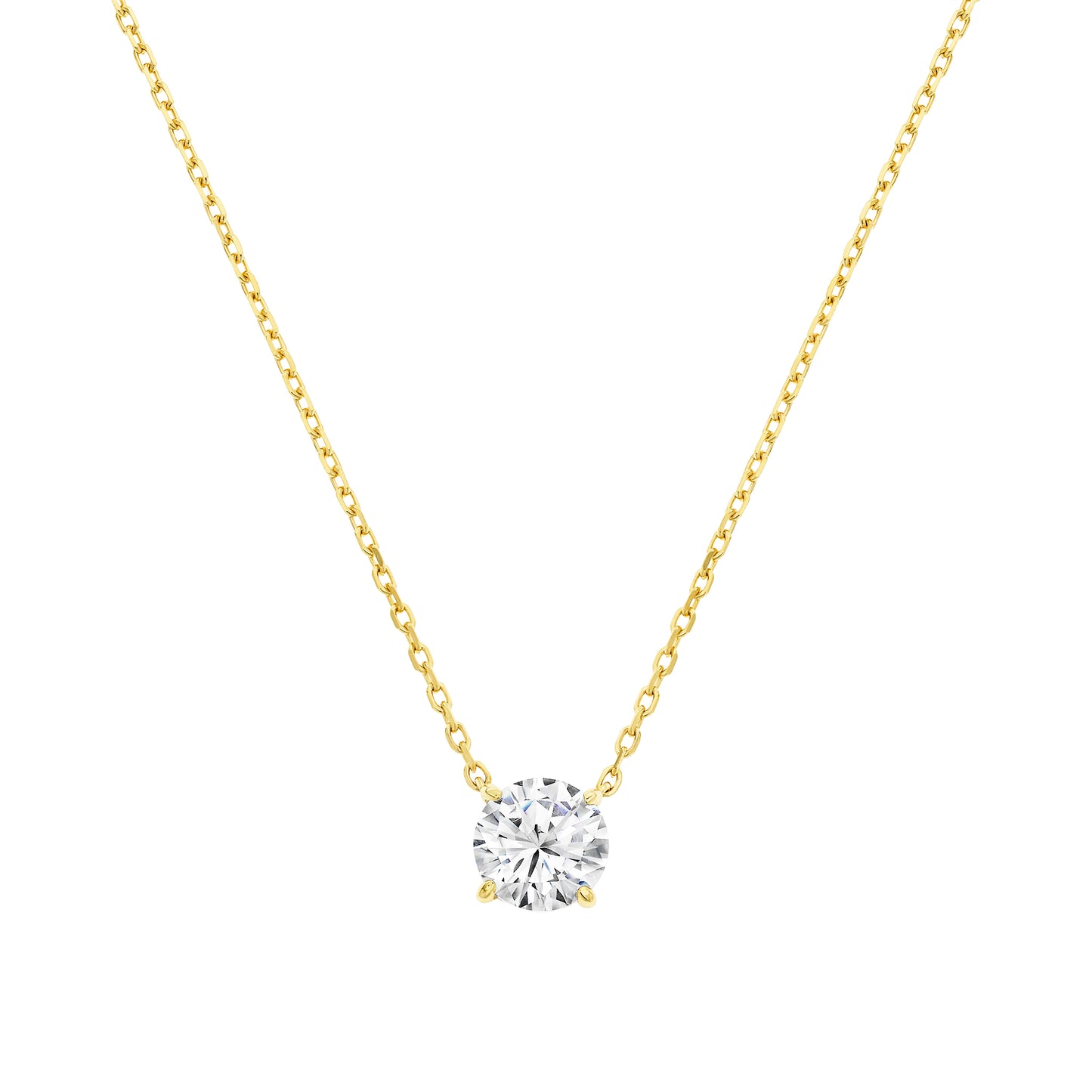 Medium Solitaire Necklace