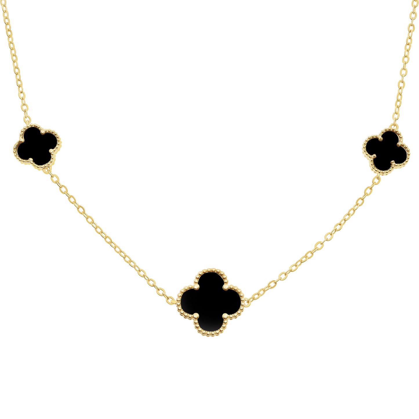 Small & Large Clover Necklace