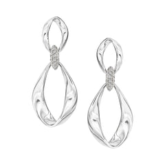 Open Shiny Earrings