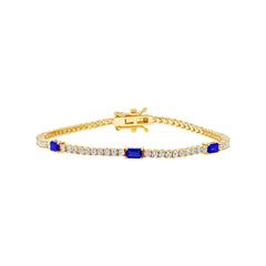 Dainty Baguette Bracelet