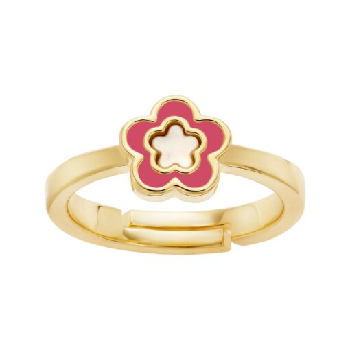 Enamel Flower Ring