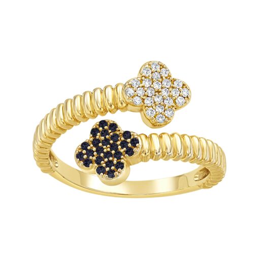 Clover Crossover Ring