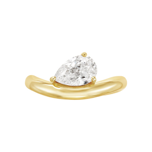 Teardrop Accent Ring