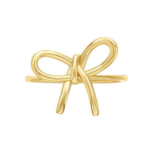 Slanted Bow Ring