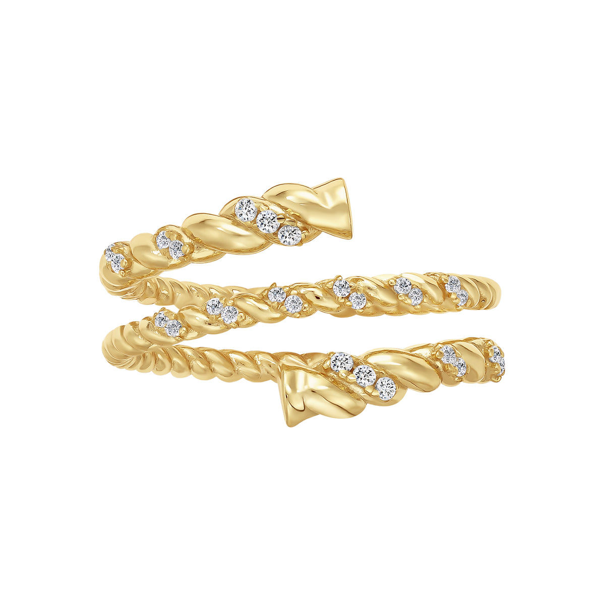 Swirl Wrap Ring