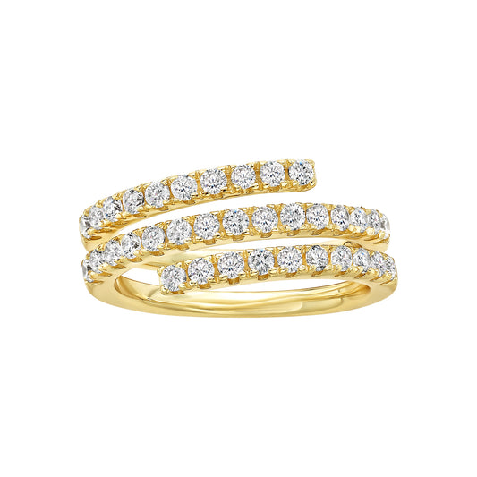 Pave Stacked Ring