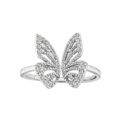 Dainty Butterfly Ring