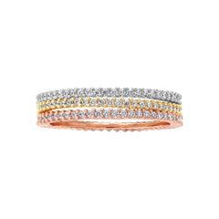 Tricolor Stack Ring