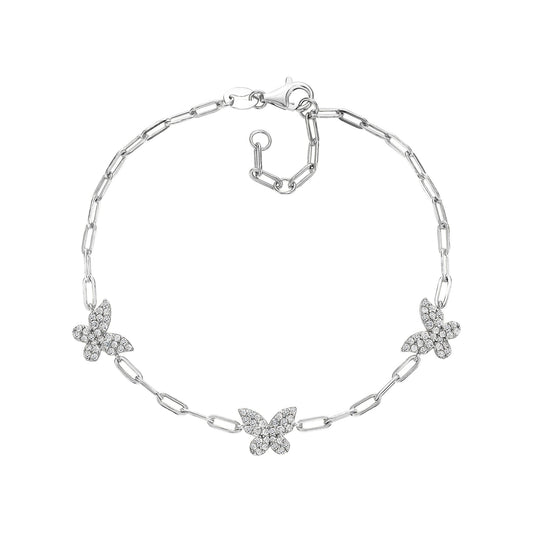 Butterfly Link Bracelet