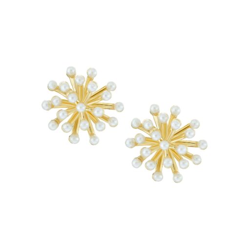 Pearl Burst Stud Earring