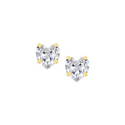 Heart Stud Earring