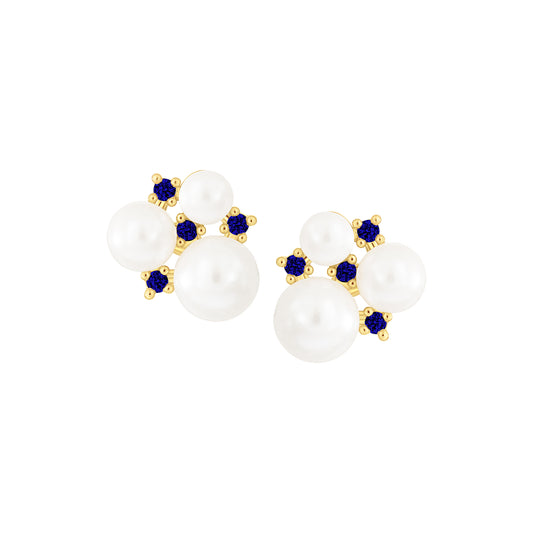 Pearl Cluster Studs