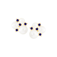 Pearl Cluster Studs