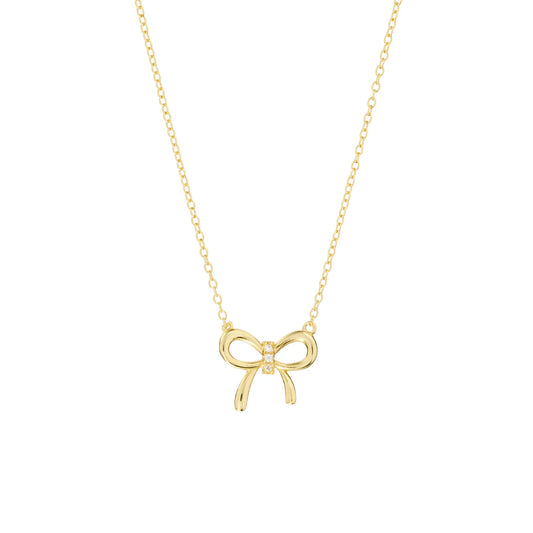 The Perfect Bow Necklace