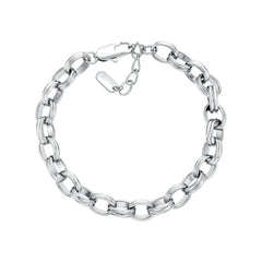 Double Intertwined Link Bracelet
