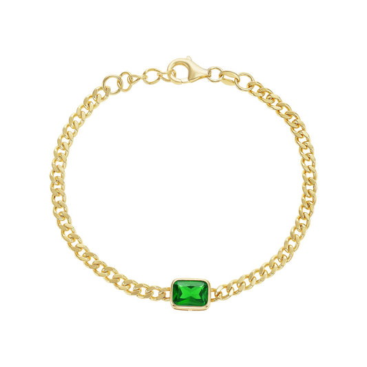 Rectangle Stone Bracelet