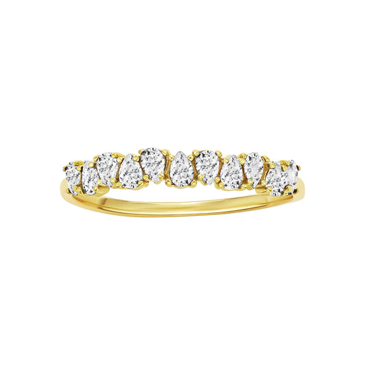 Dainty Teardrop Ring