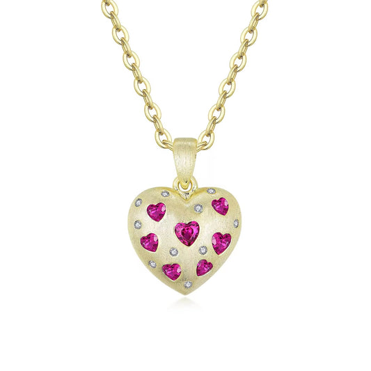 Heart In Heart Necklace