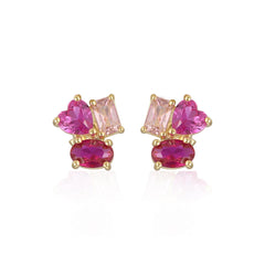 Colored Multi Shape Studs