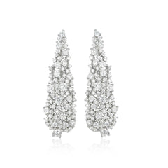 Graduating Cluster Drop Earrings
