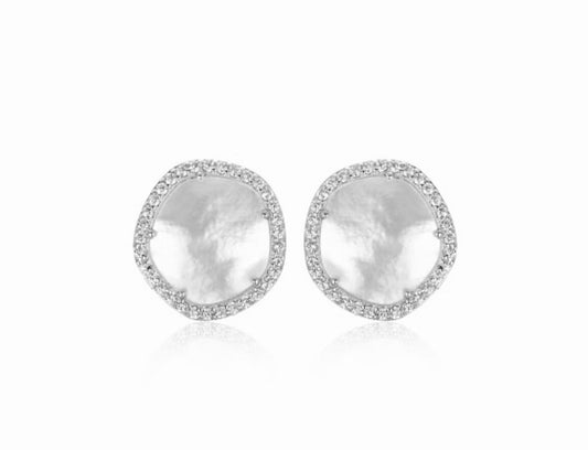 Unique Mother Of Pearl Studs