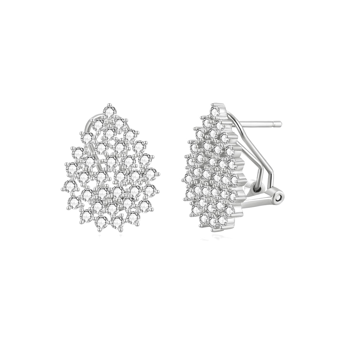 Teardrop Lever Back Studs