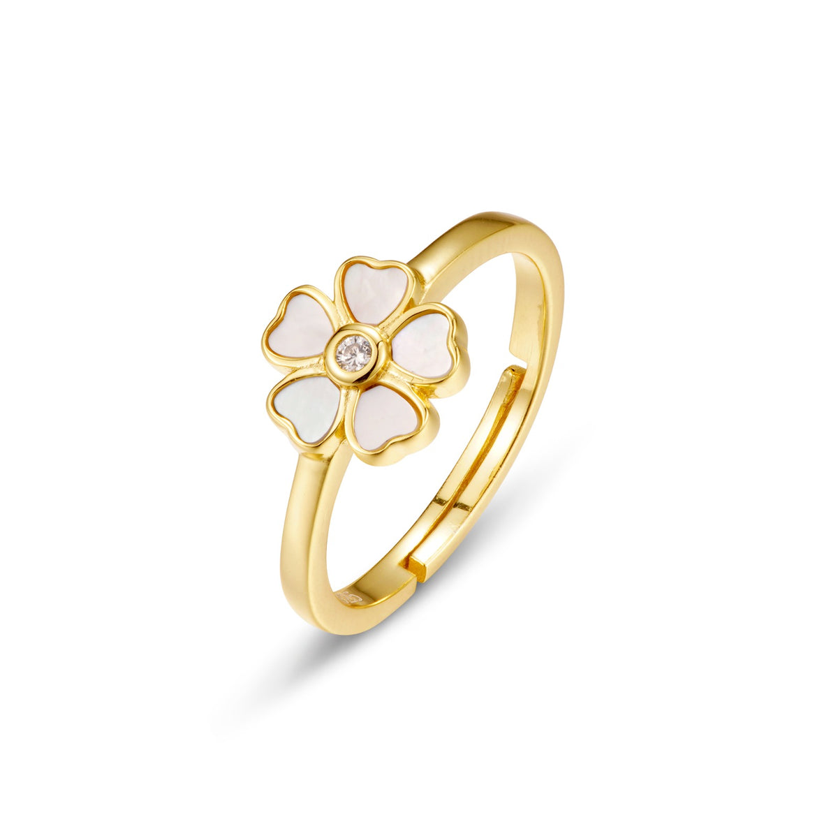 Enamel Floral Ring