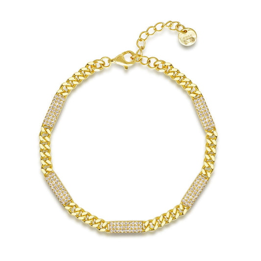 Rectangle Link Bracelet