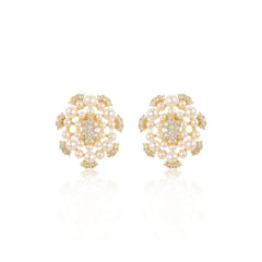 Exquisite Pearl Studs