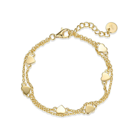 Mini Heart Double Strand Bracelet