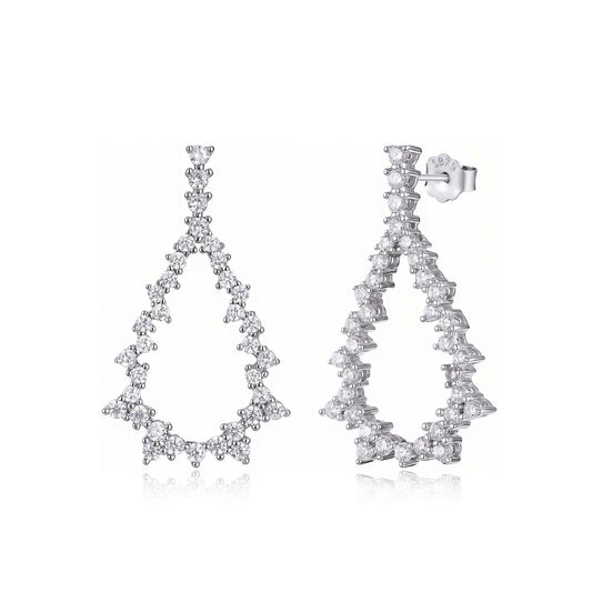 Open Zig Zag Earrings
