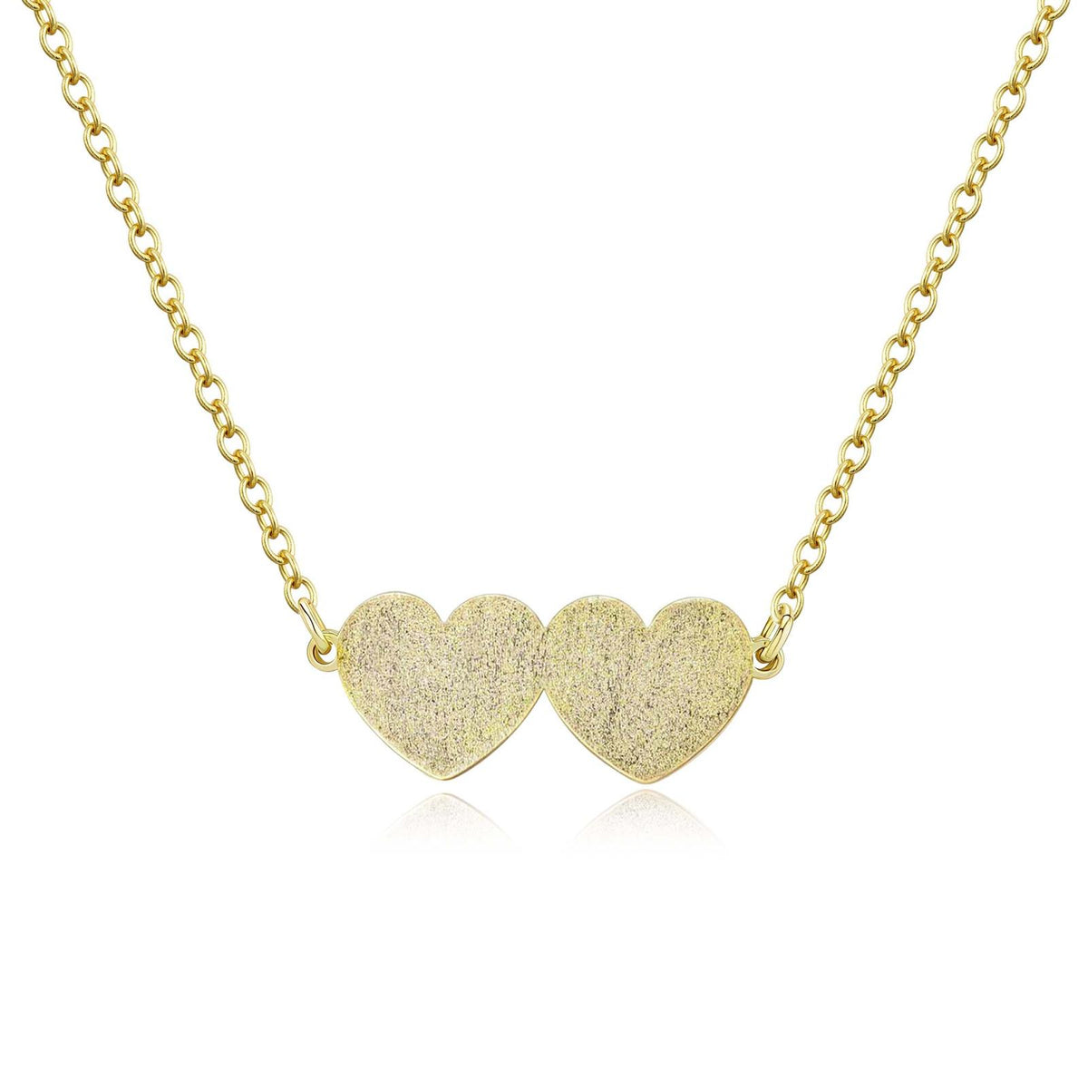 Double Heart Necklace