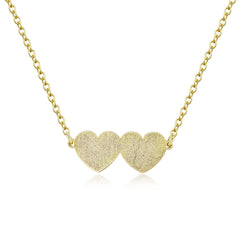 Double Heart Necklace