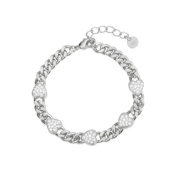 Chunky Side Heart Bracelet