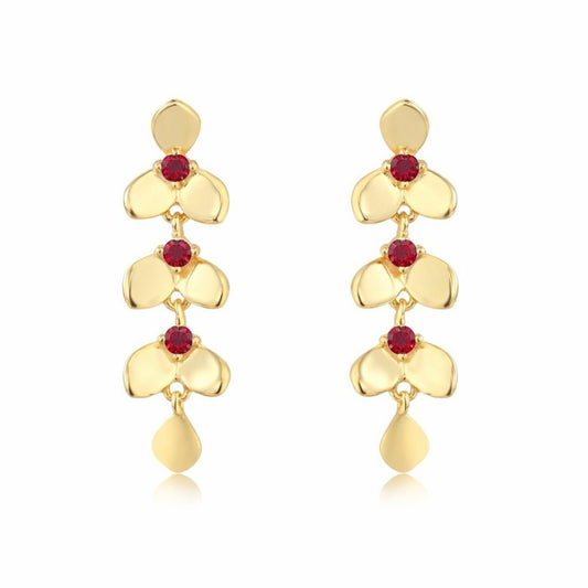 Dainty Petal Drop Earring